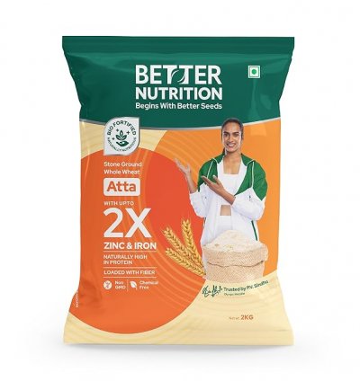 Better Nutrition Biofortified 2kg Atta