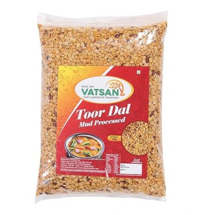 VATSAN Toor daal Mud Processed 1KG