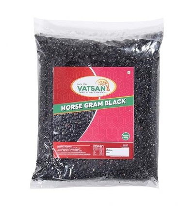 VATSAN Horse Gram Black Daal, 500 Grams, Pack of 1