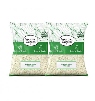 Gourmet Garden, Sona Masoori Rice - 1kg (Pack of 2)