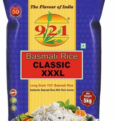 921 Classic XXXL Basmati Rice Biryani Special,Premium Long grains, Fluffy pulav rice (5kg)