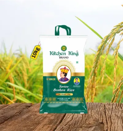 Sona Masuri Raw Broken (Cut) Rice (ನುಚ್ಚಕ್ಕಿ) – Kitchen King 10 kg