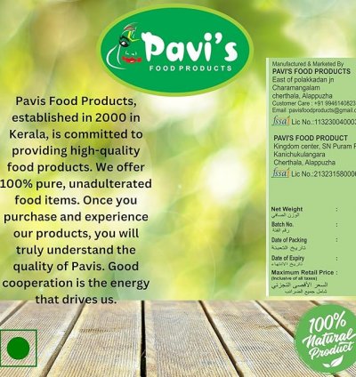 Pavi’s 100% Pure Cold-Pressed Coconut Oil, 500ml
